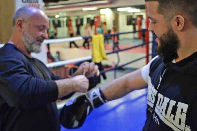 Berki Ferenc box kesztyű