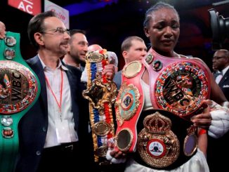 Claressa Shields a középsúly vitathatatlan bajnoka.