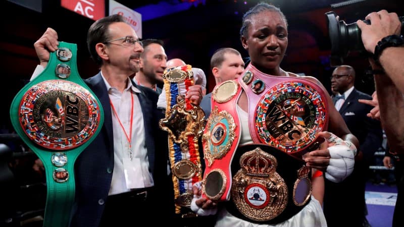 Claressa Shields a középsúly vitathatatlan bajnoka. 