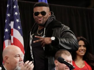 Jarrell Miller nehézsúlyú ökölvívó.