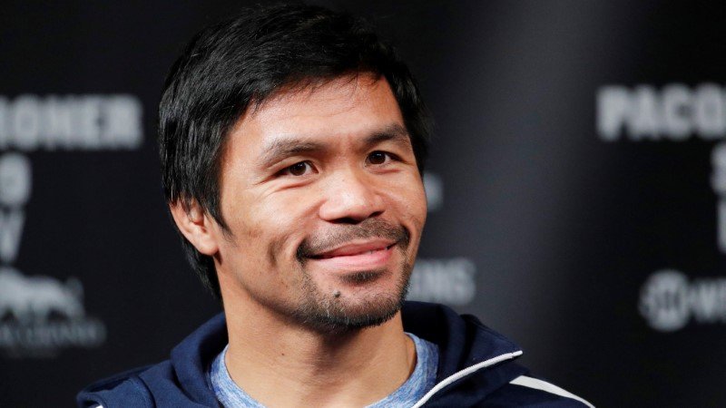 Manny Pacquiao világbajnok ökölvívó.