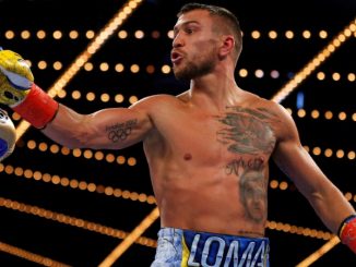 Vasyl Lomachenko könnyűsúlyú világbajnok.