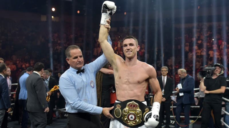 Callum Smith nagyküzépsúlyú WBA Super világbajnok.