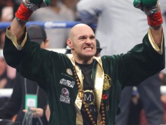 Tyson Fury korábbi nehézsúlyú világbajnok ökölvívó.